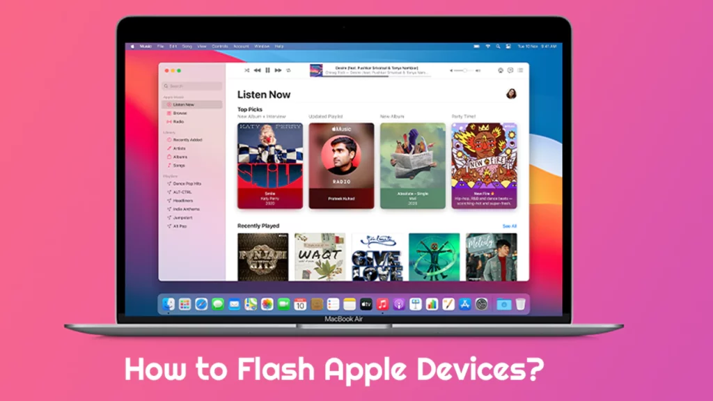 Flash Apple Devices